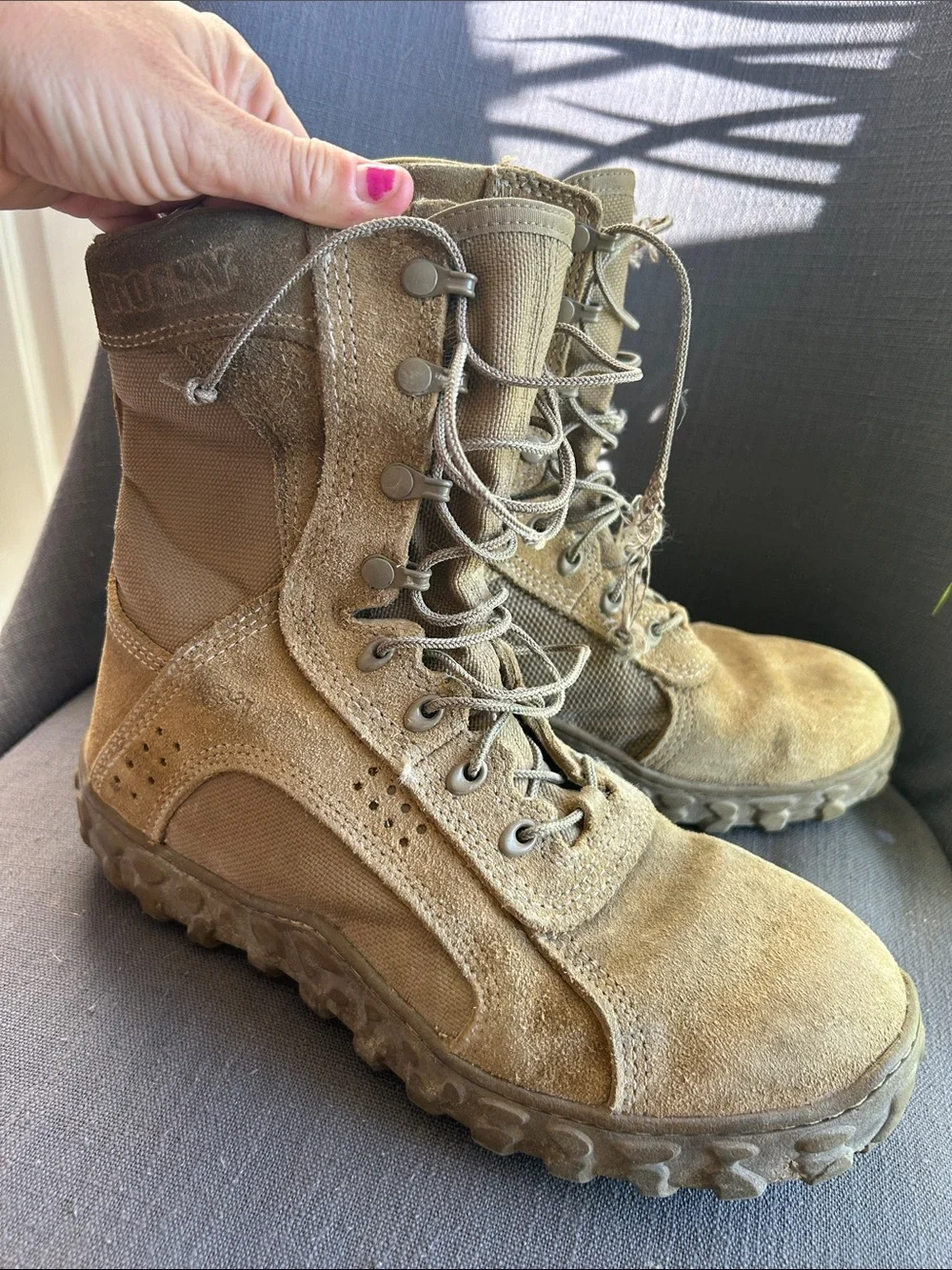 Rocky S2V Men's Tactical Boots size 10 - need laces